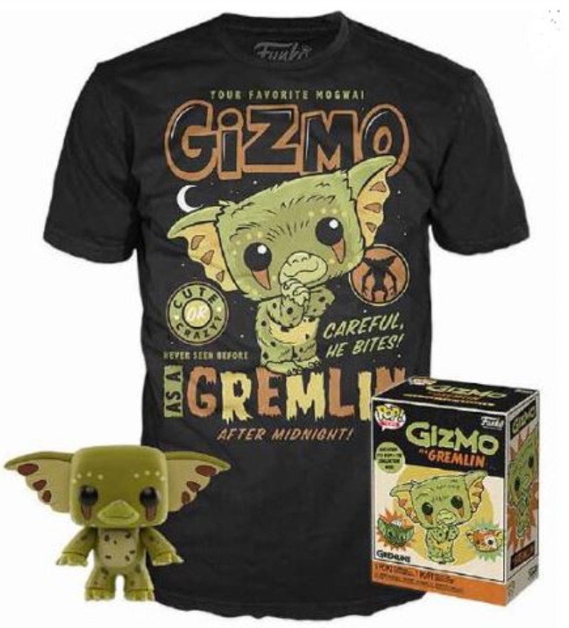 FUNKO ACTION FIGURES FUNKO POP & TEE GREMLINS: GIZMO TG.L